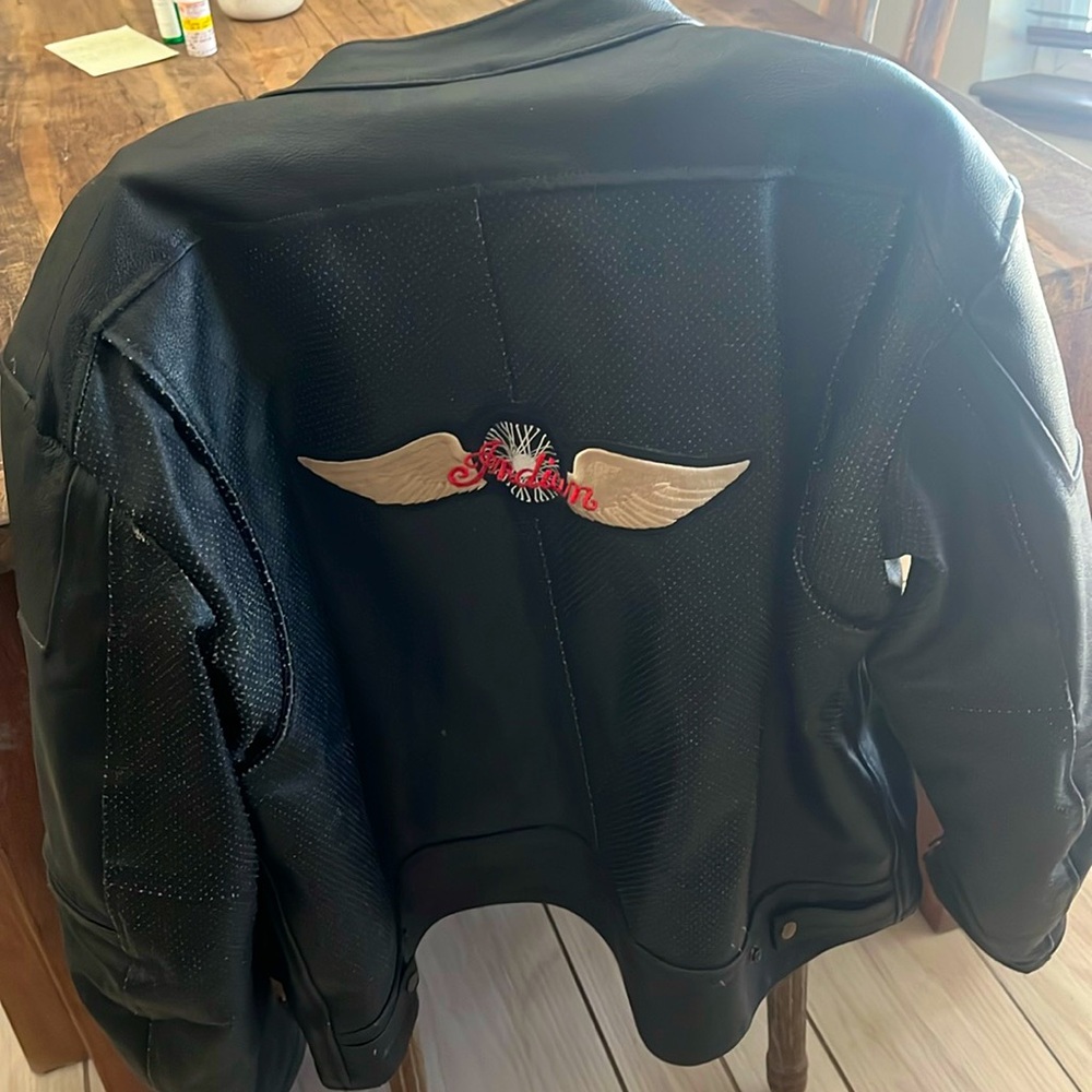 Indian Motorcycle, leather jacket